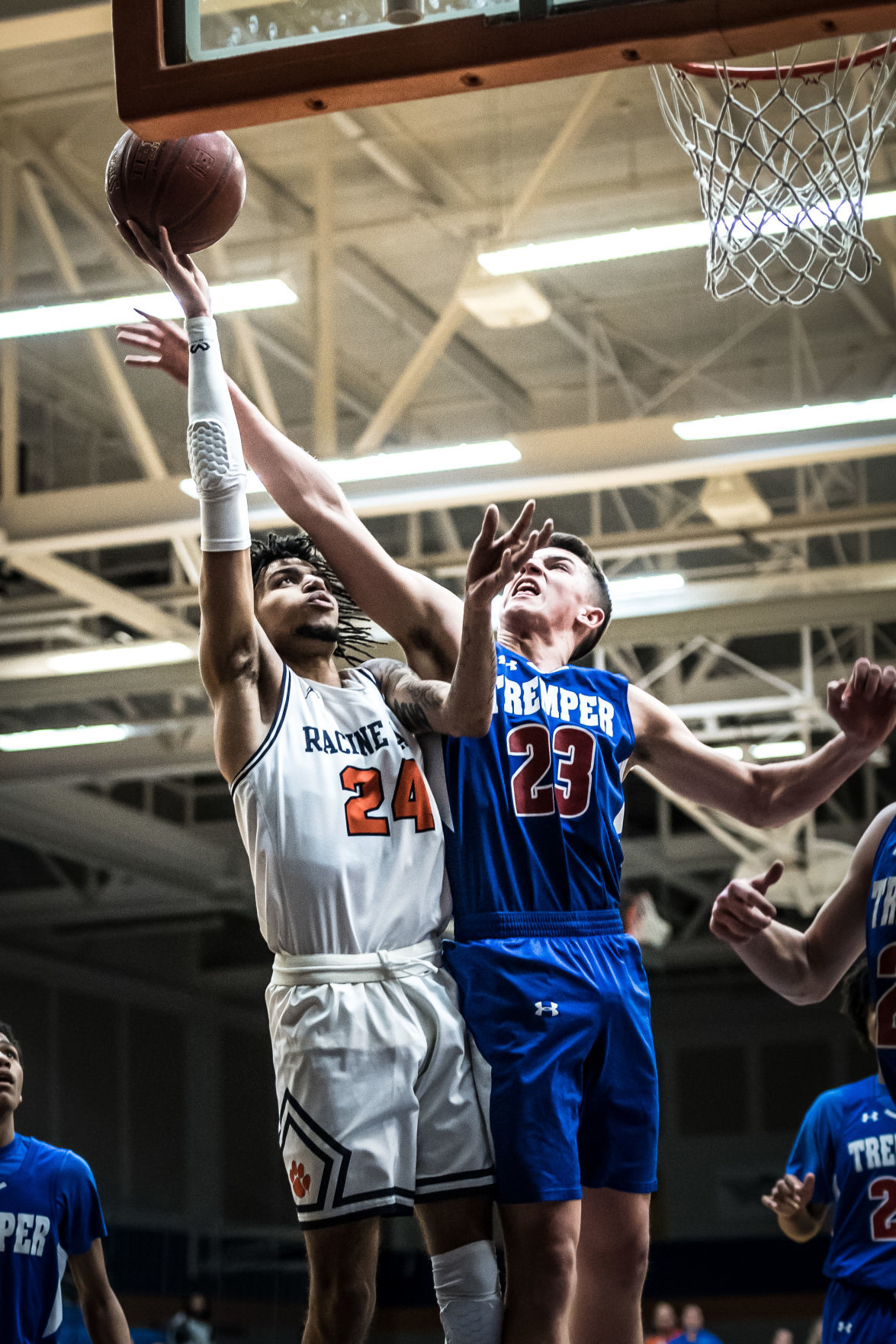 Park Kenosha Tremper WIAA basketball